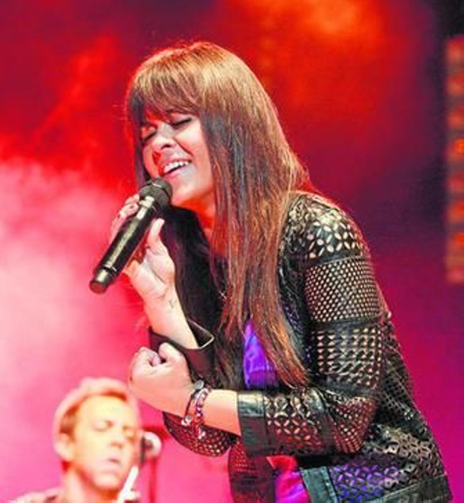 Vanesa Martín, el pasado viernes.