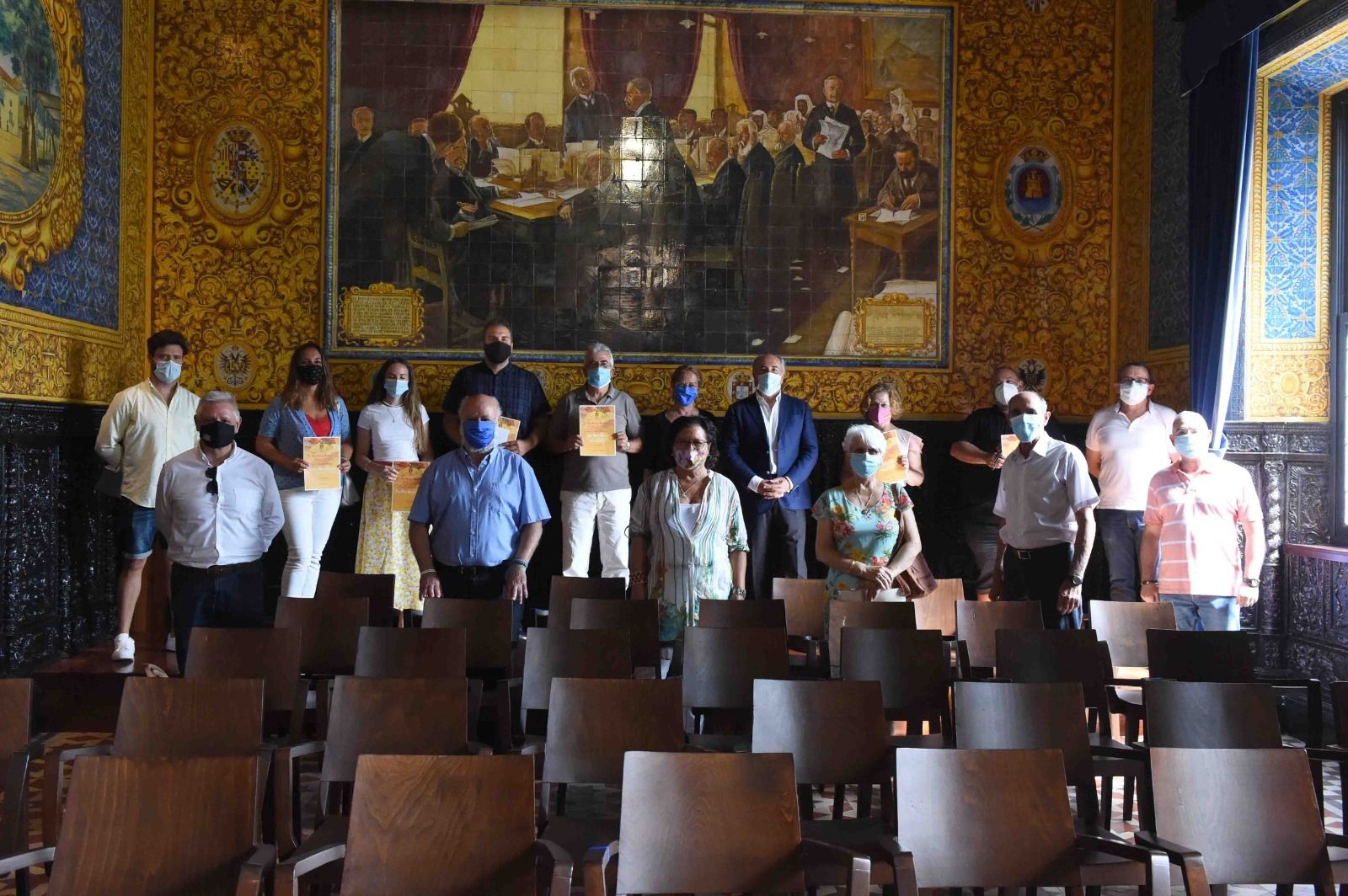 Entrega de los premios de balcones, escaparates y fotografía de la Feria Real