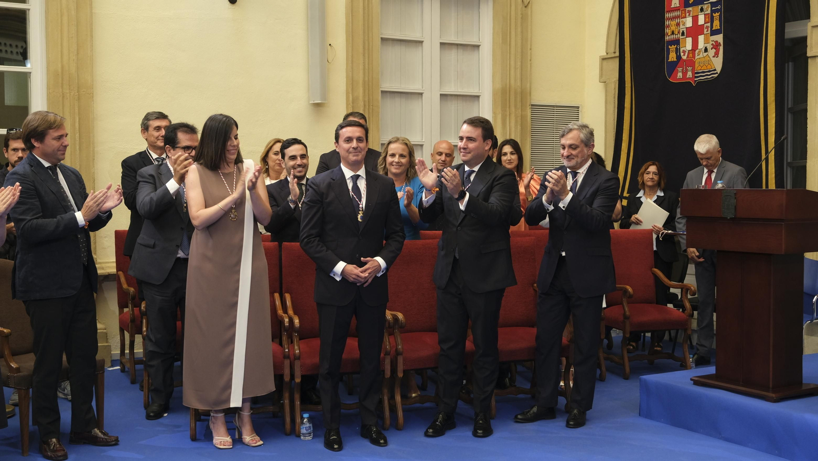 Imágenes del acto de constitución de la Diputación de Almería