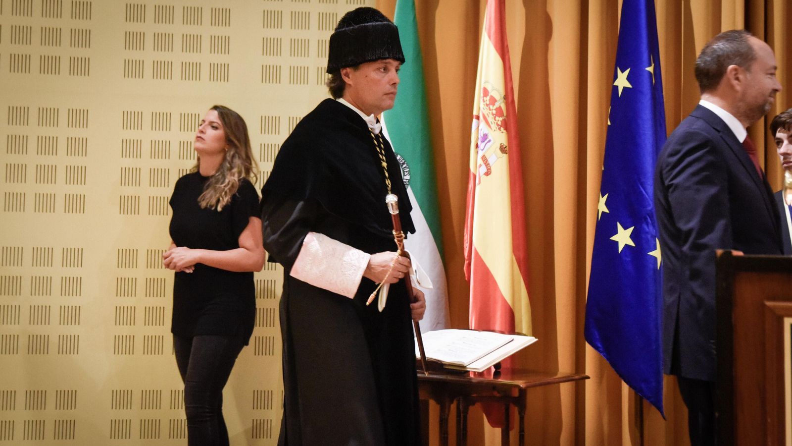 El rector de la Olavide, Francisco Oliva.