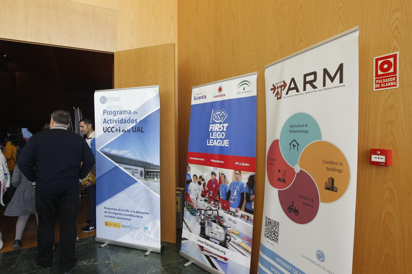 Fotogalería First Lego League. Universidad de Almería