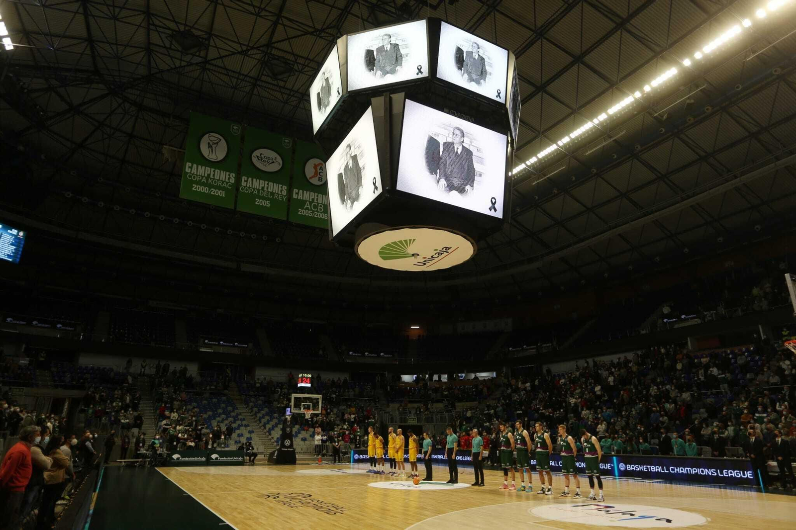 El Unicaja-Filou Oostende, en fotos