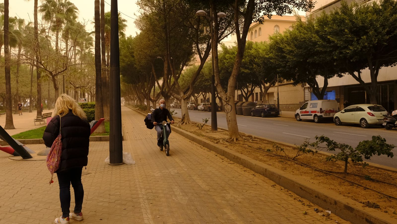 Fotogalería de la tormenta de arena y polvo en Almería
