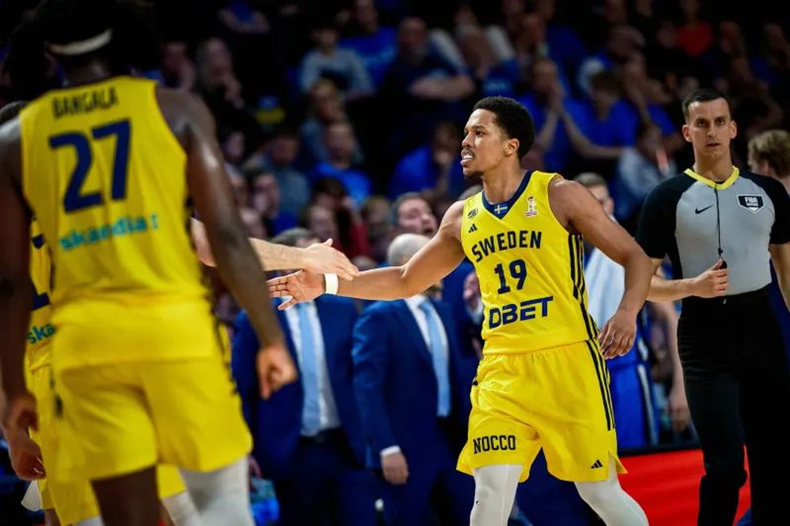 Pantzar, con Suecia en esta ventana.