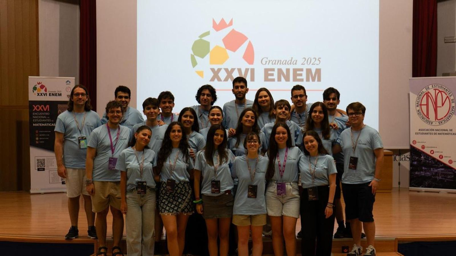 Equipo organizador del ENEM en Granada.