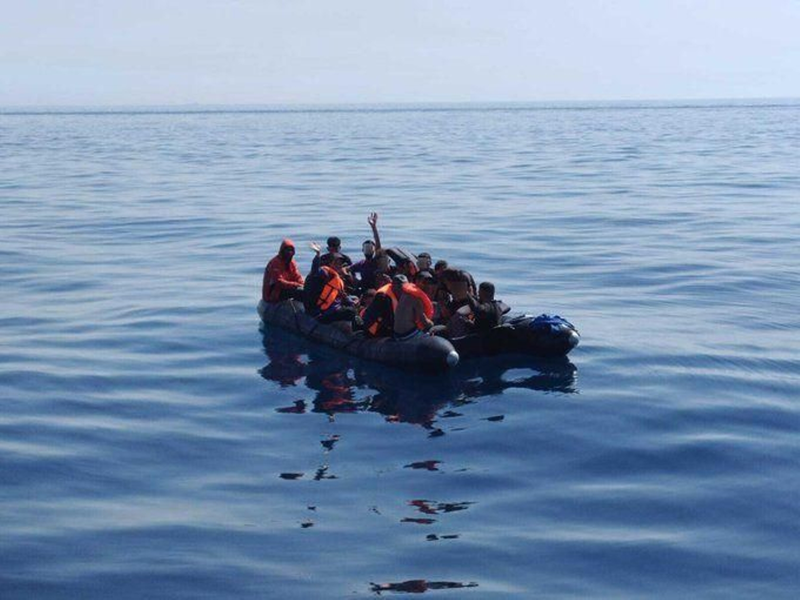 Patera en las costas de Almería.