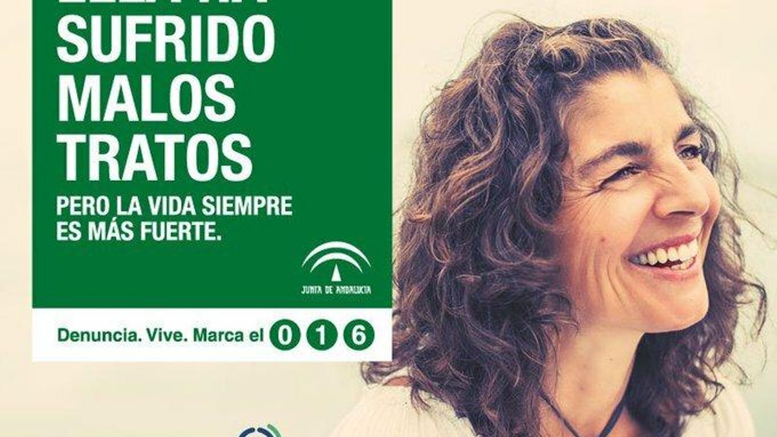 Uno de los carteles de la campaña.