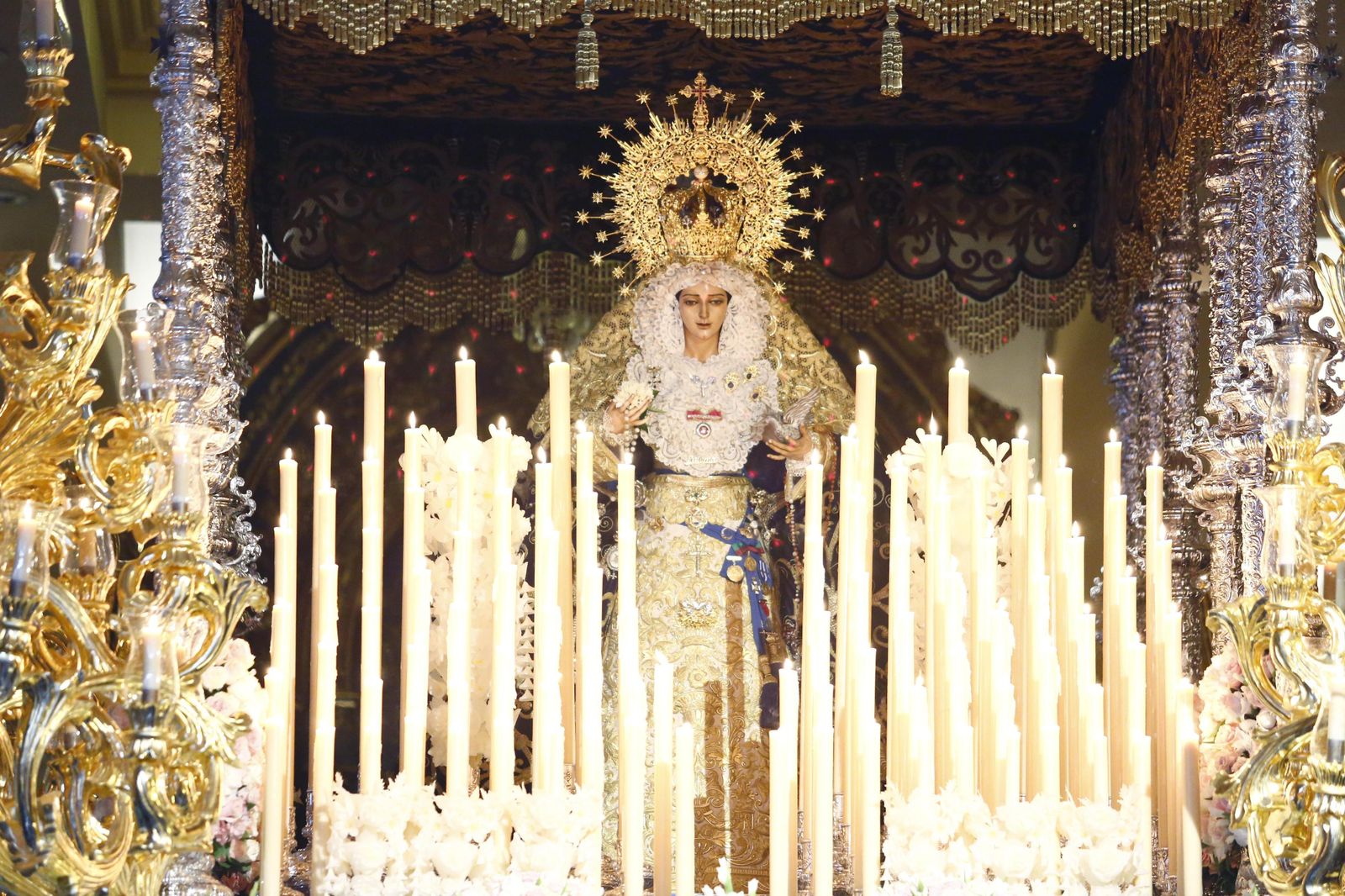 Las fotos de la procesión de La Paloma en Málaga