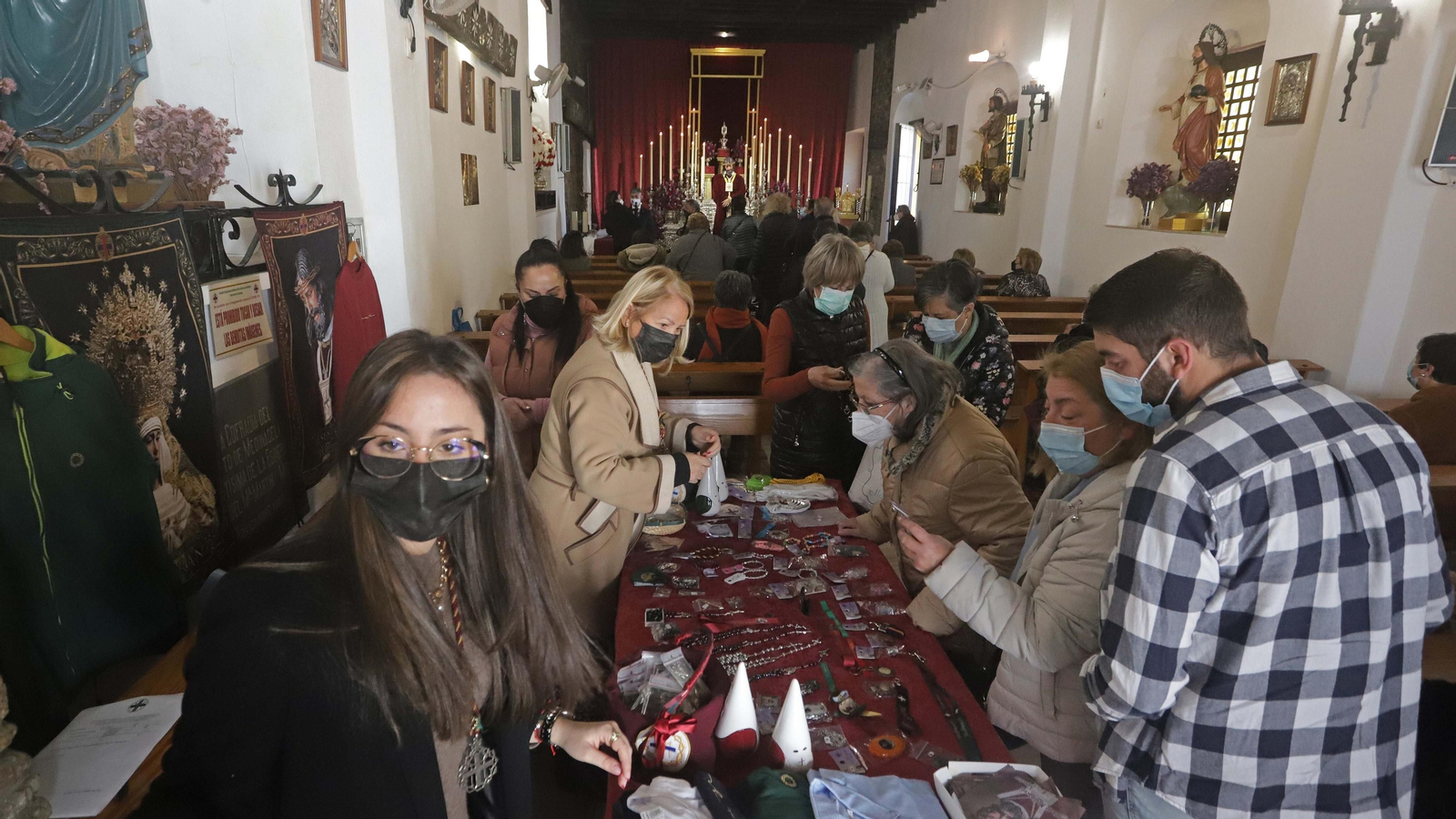 Fotos de la veneración al Cristo de Medinaceli en Algeciras