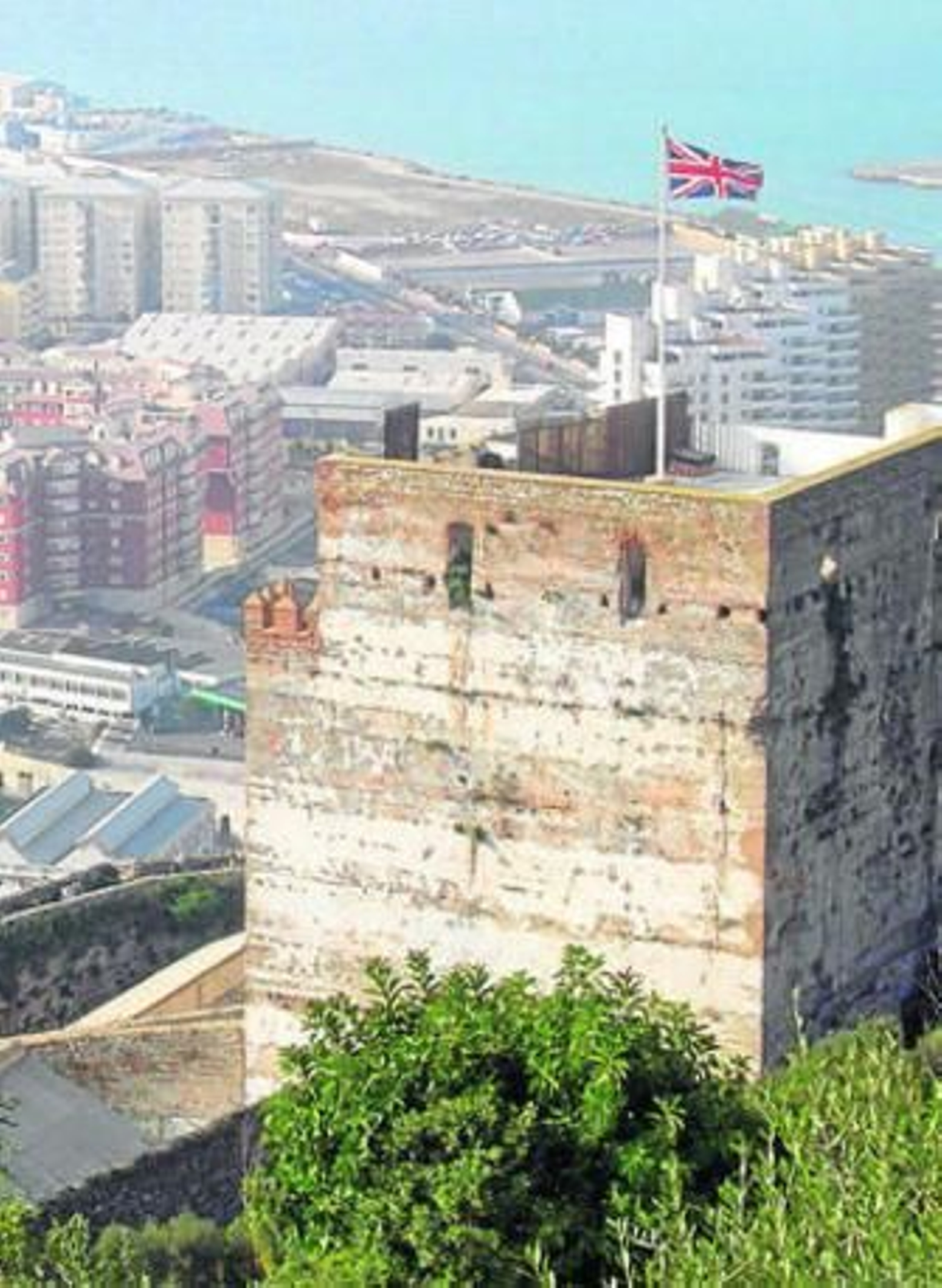 Una vista de archivo de Gibraltar.