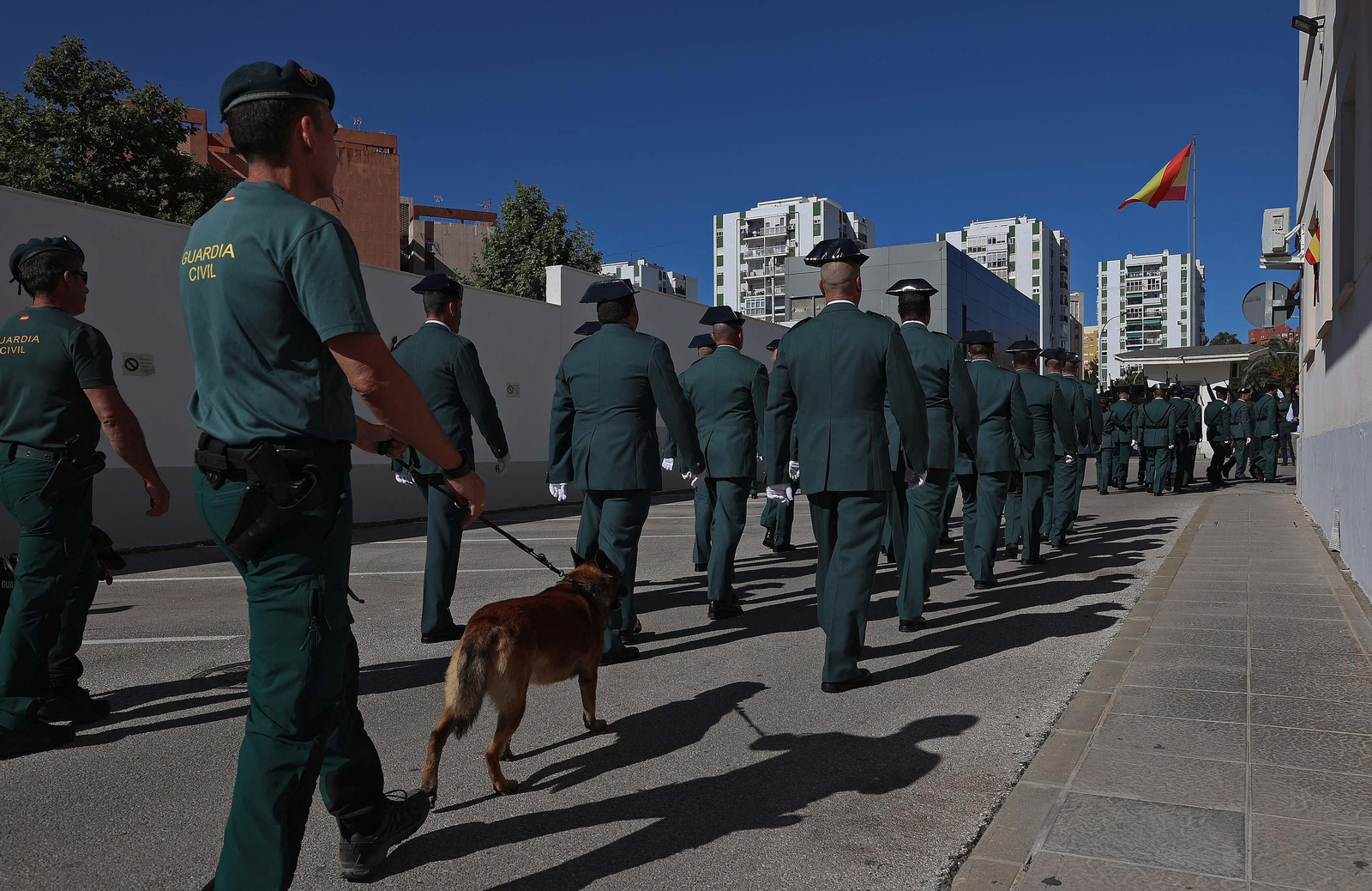 Imágenes del 180º Aniversario de la Guardia Civil en Algeciras