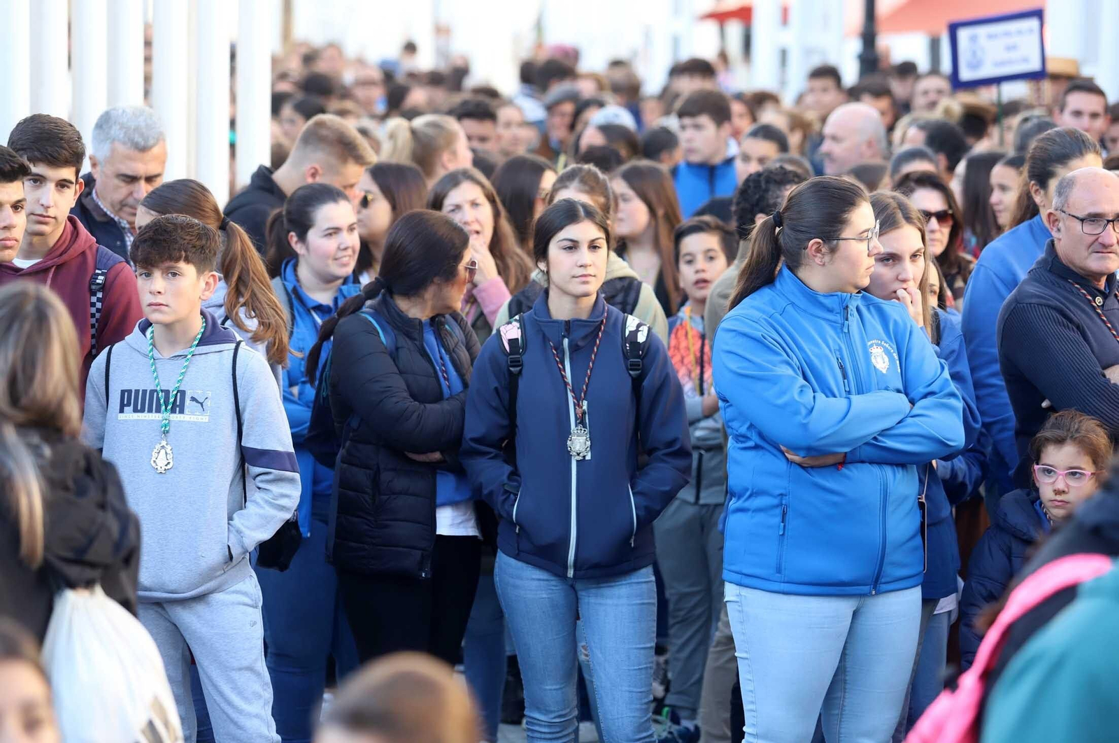 Imágenes de la Peregrinación de Jóvenes Rocieros