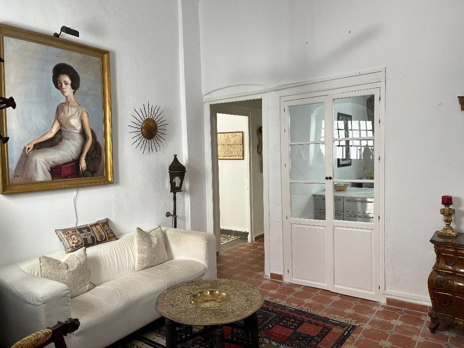 Interior de la casa.