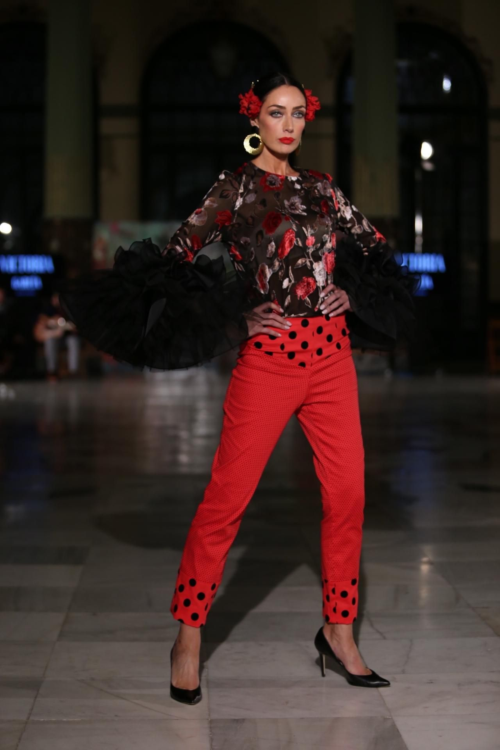 Desfile de Victoria García en Viva by We Love Flamenco, todas las fotos