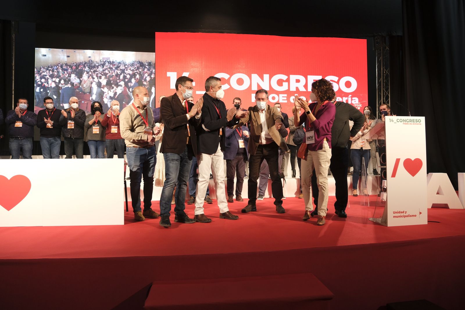 Imágenes del 14 Congreso Provincial PSOE de Almería. El Parador (Almería)