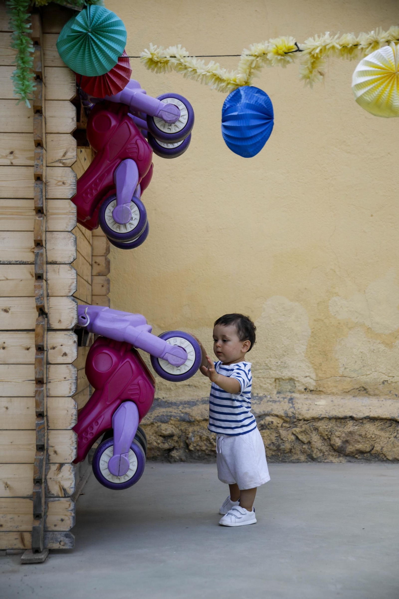 Las imágenes del regreso a las aulas de los más pequeños de Almería