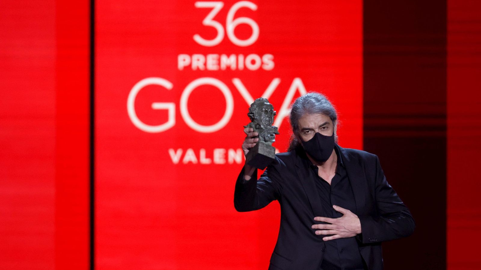 Fernando León de Aranoa, el ganador de la noche.