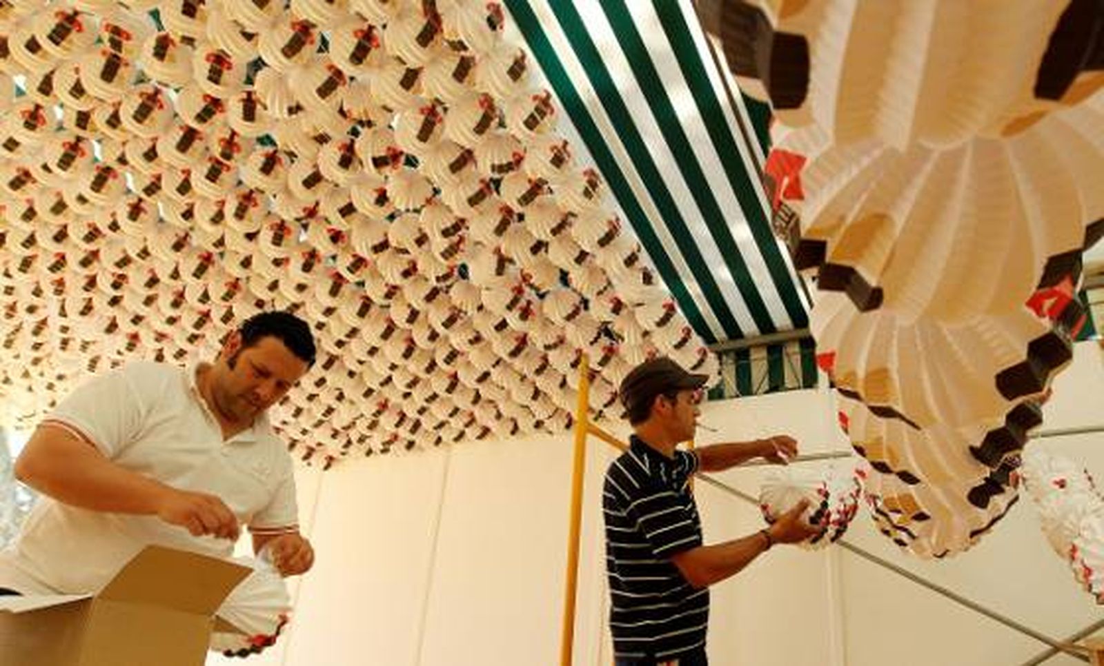 Los demandantes de un empleo para estos ocho días han sido multitud respecto a pasadas ediciones de la fiesta

Foto: M.A. Gonzalez