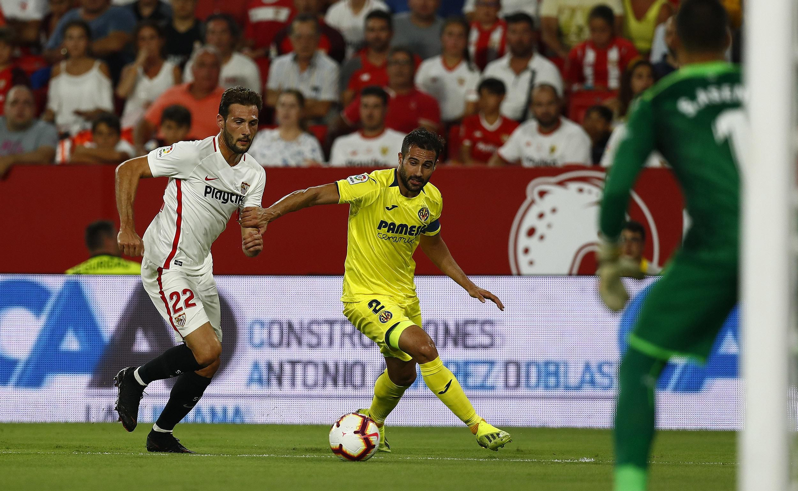 Las imágenes del Sevilla-Villarreal