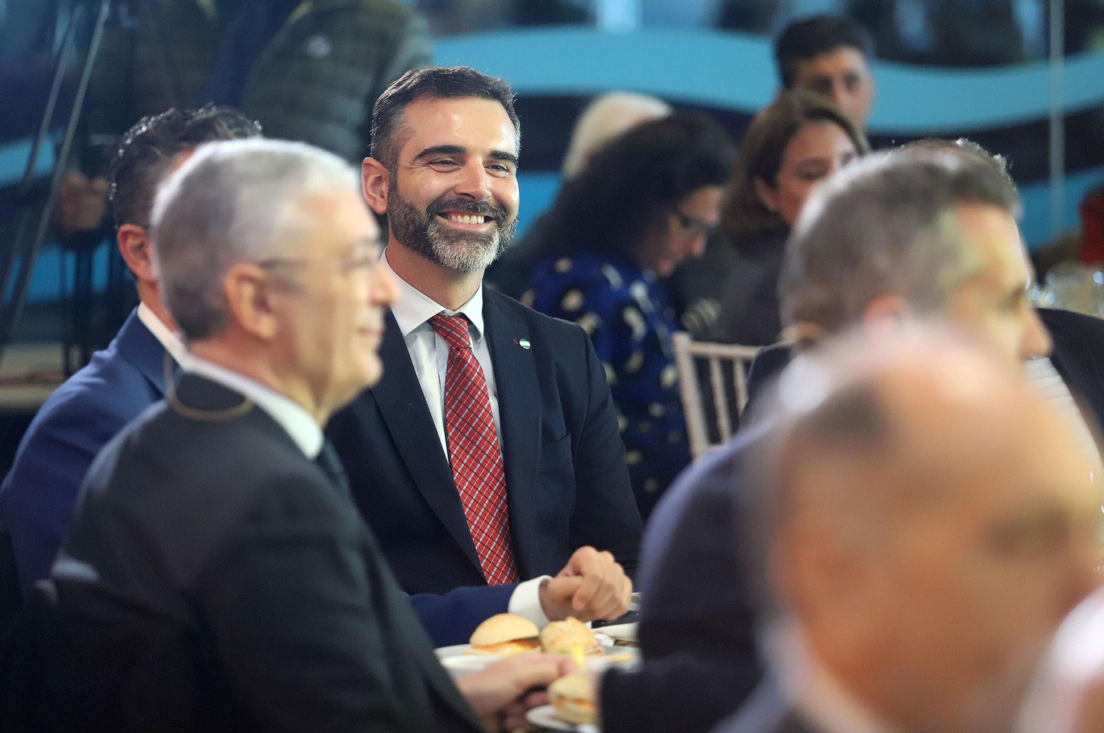 Imágenes de los asistentes al Desayuno Coloquio "Economía azul, claves para el desarrollo sostenible" organizado por el Grupo Joly