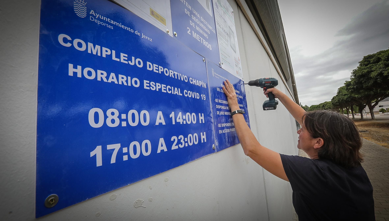 El Complejo Deportivo de Chapín, abierto