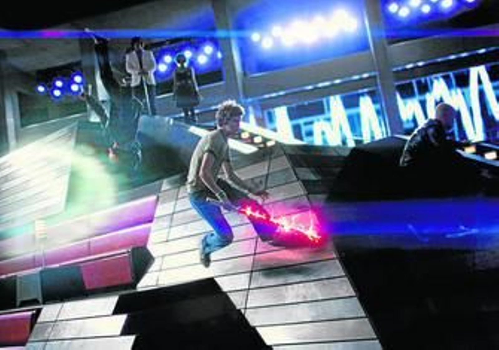 Una escena de la divertida 'Scott Pilgrim contra el mundo'