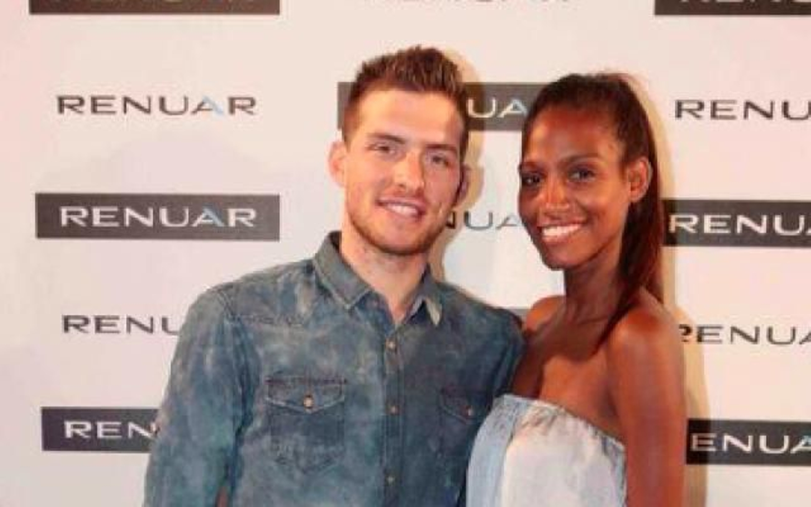 Gal Mekel, con su pareja, Danyelle Sims.