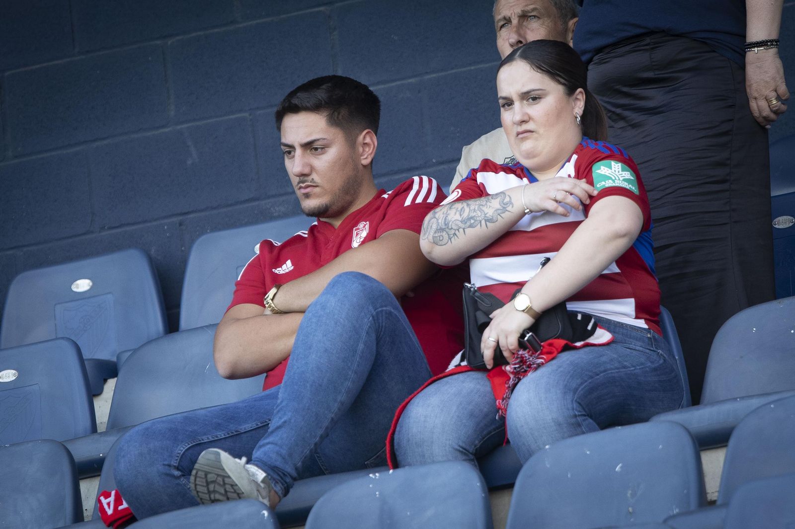 Las imágenes del partido entre el Málaga y el Granada CF