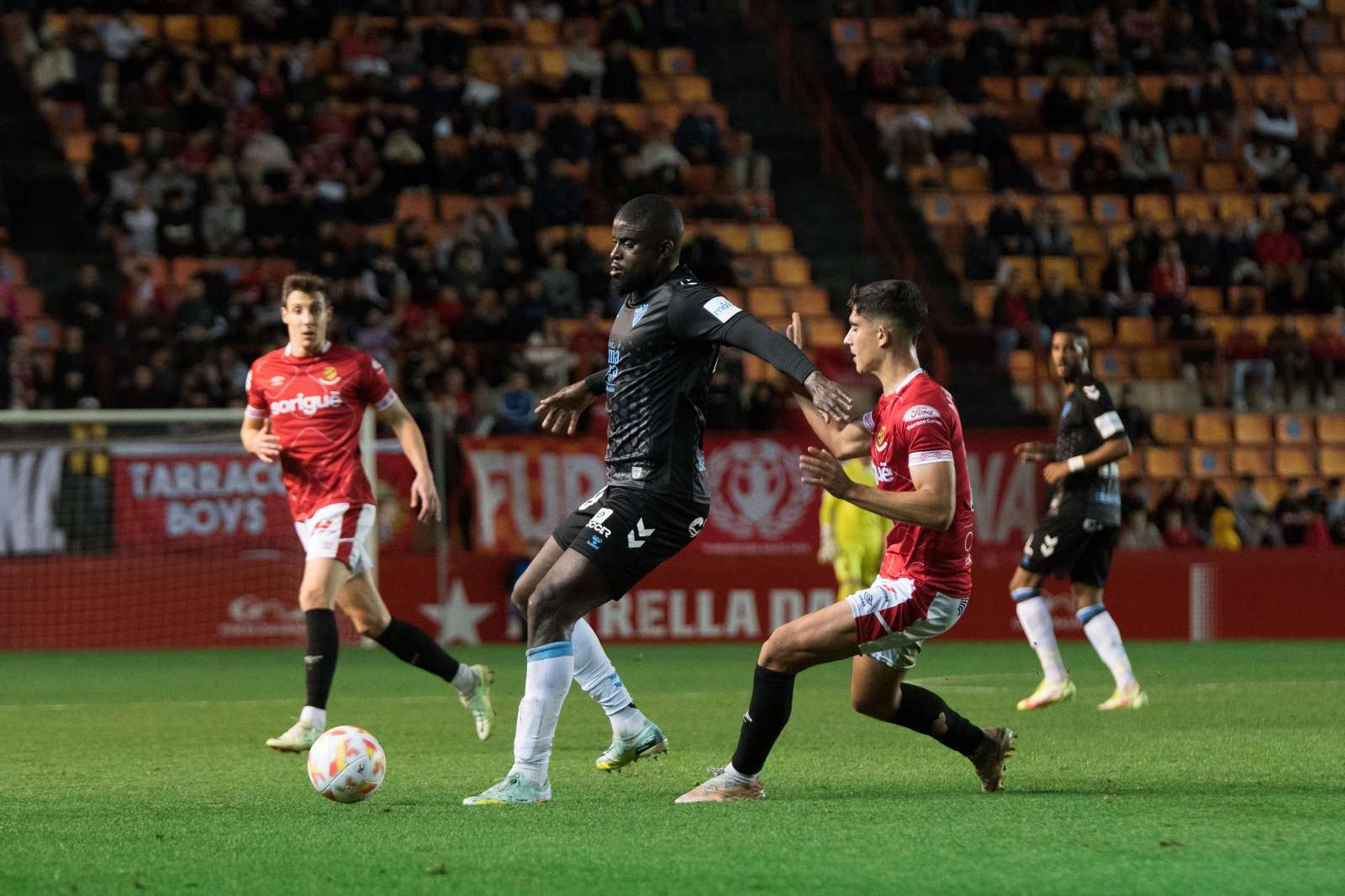 Las imágenes del Nàstic - Málaga CF
