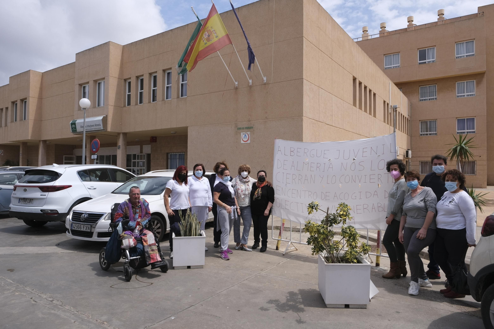 Fotogalería nuevo uso albergue Inturjoven, centro de confinamiento  COVID-19.