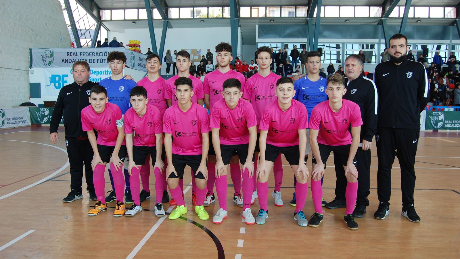 Combinado cadete de fútbol sala de Córdoba.
