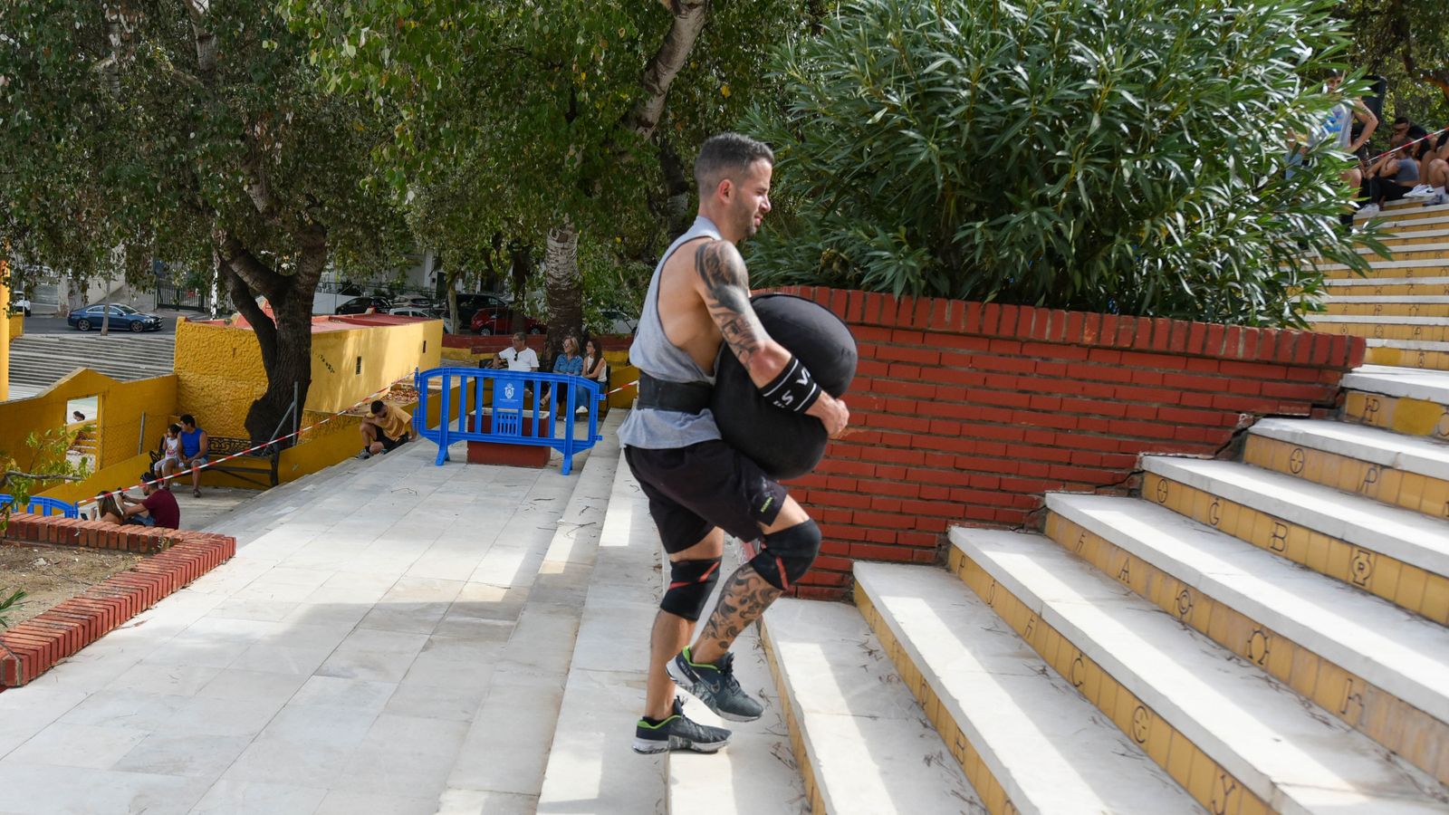 Las fotos de la priemra jornada del  campeonato nacional Iron Team Series de Croosfit en Algeciras