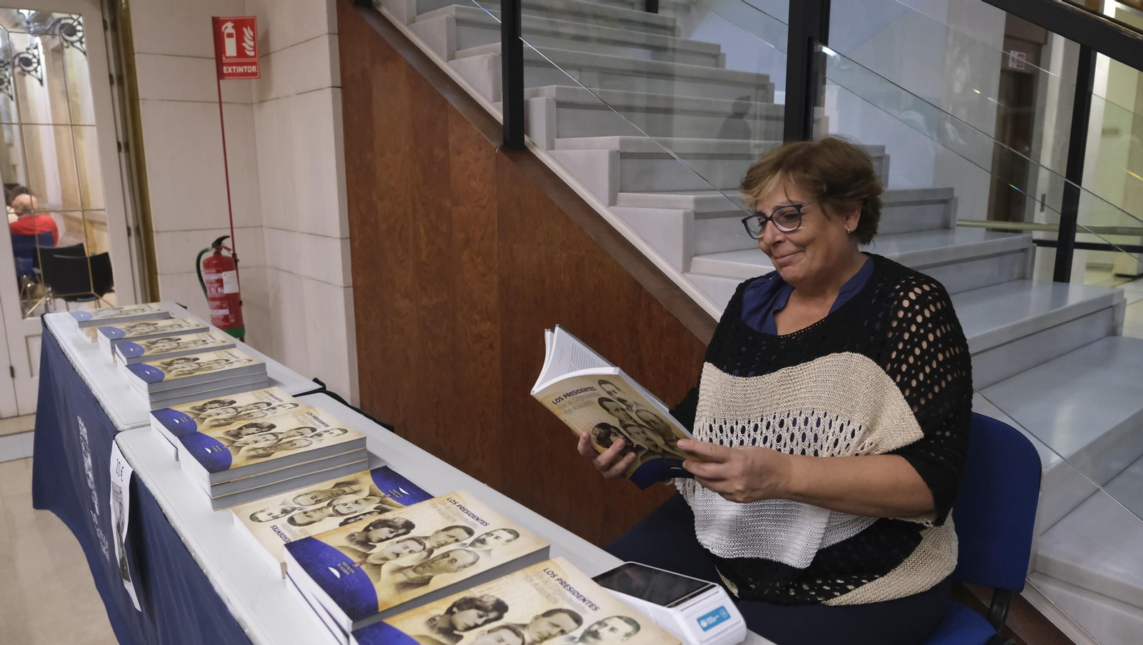 La presentación del libro 'Los Presidentes de la Diputación de Almería', en fotos