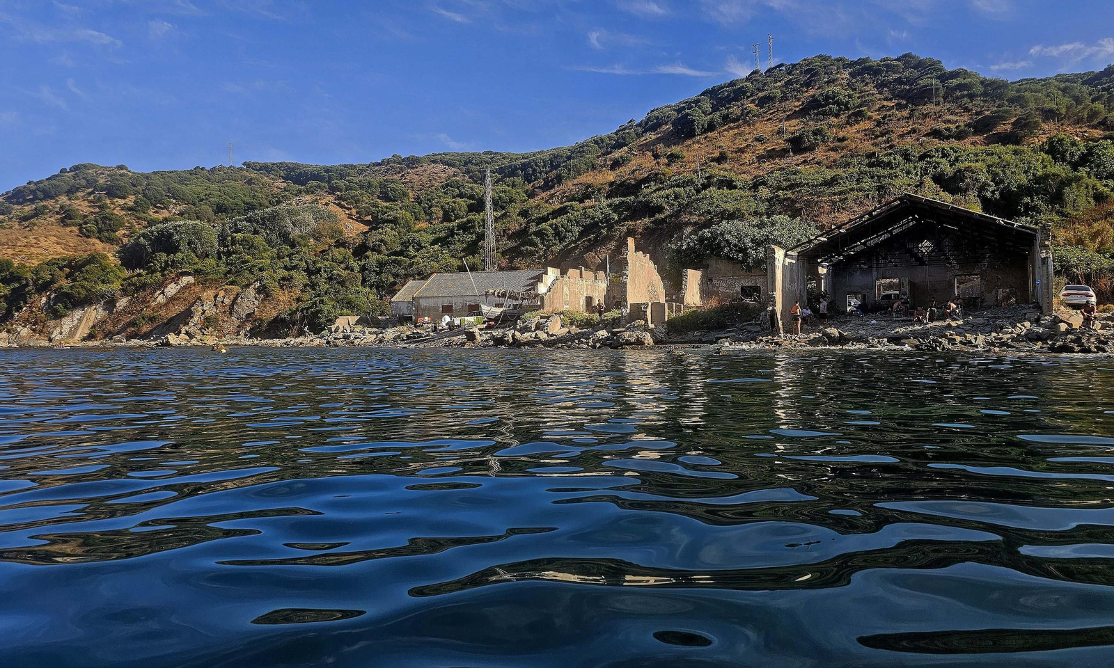 Ruta de paddle surf por la playa de Getares en Algeciras