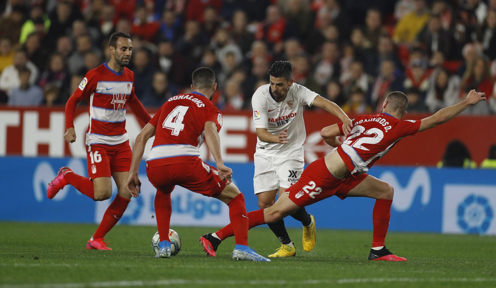 Las imágenes del Sevilla fc-Granada