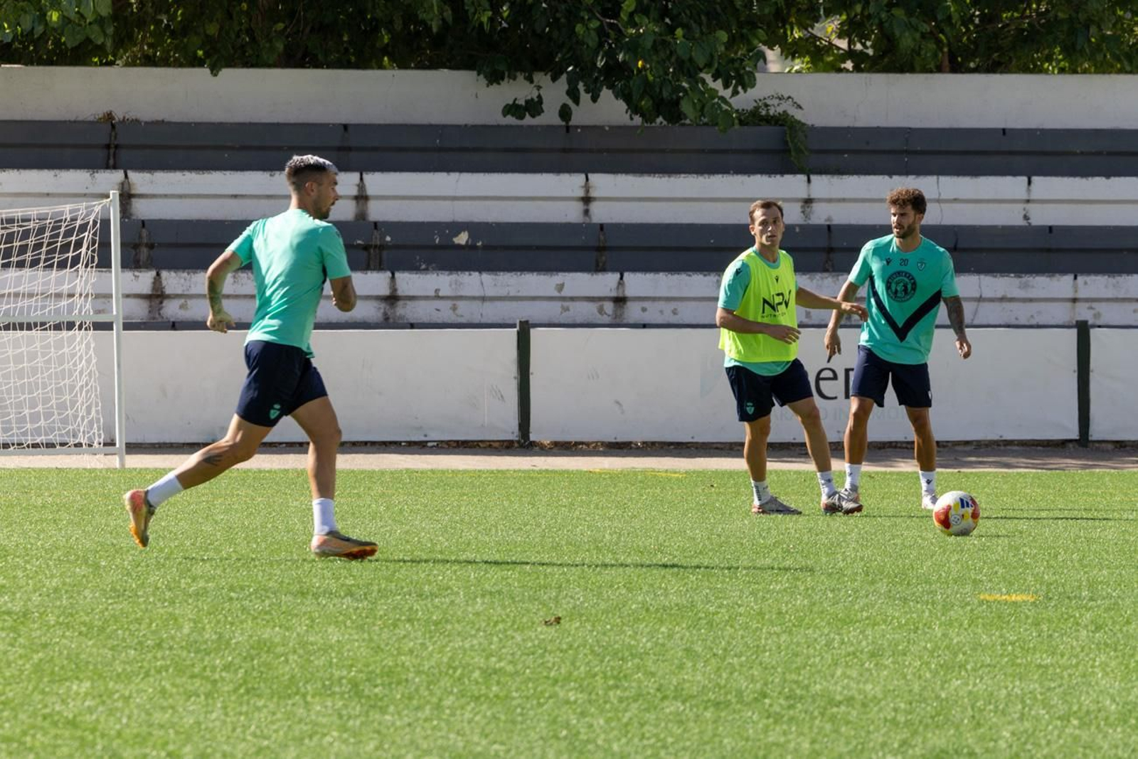 El primer entrenamiento del Real Jaén de la temporada 2025-26
