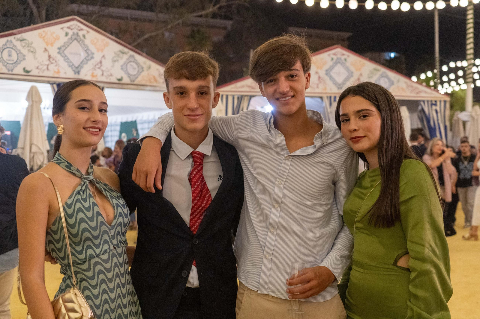 Ambiente de la noche del 10 de Octubre en la Feria Del Caballo 2025