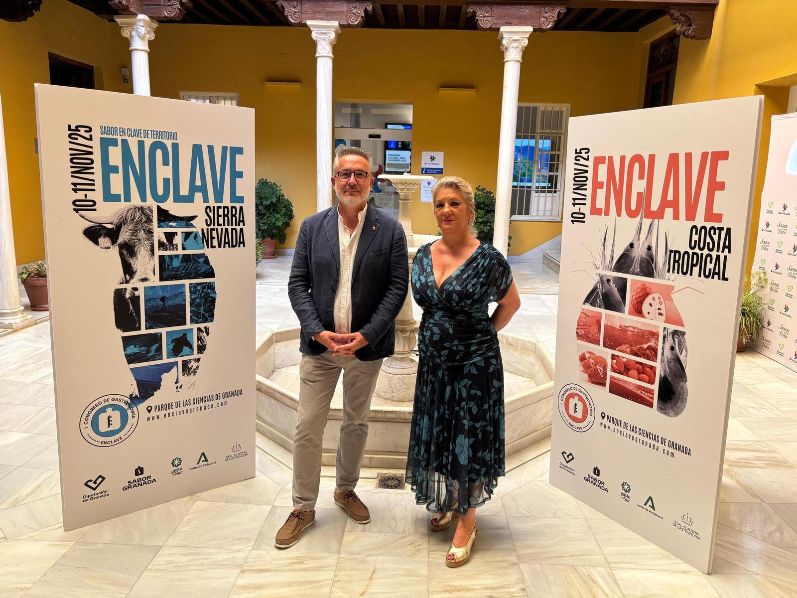 Imagen de la presentación del I Congreso Internacional Enclave Sabor Granada