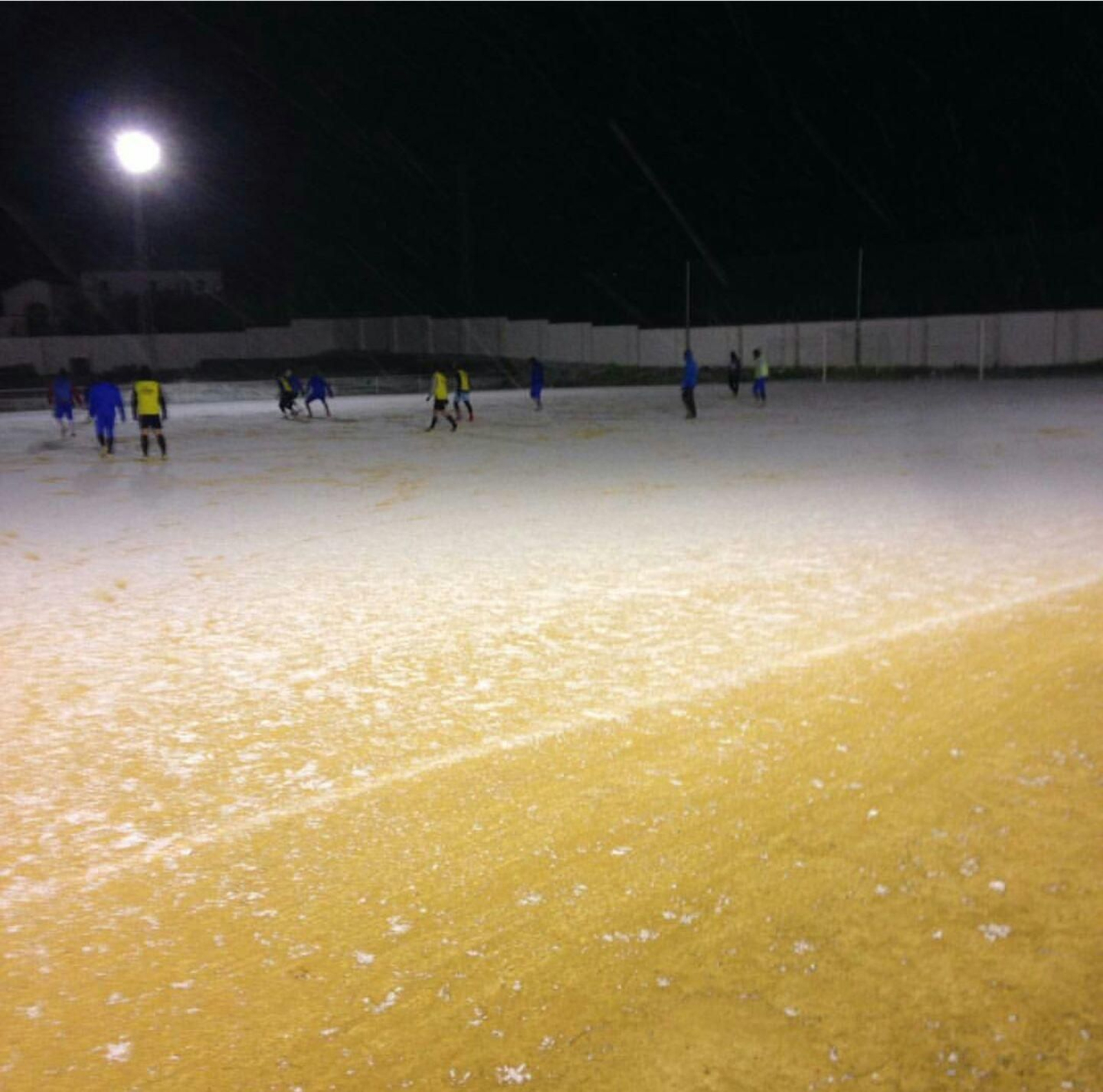La nieve llega a Cardeña.