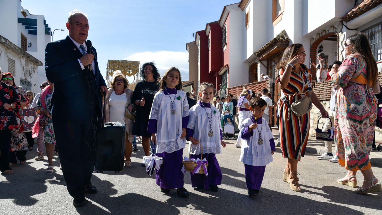 Procesión de la Virgen de La Salud en La Li´nea