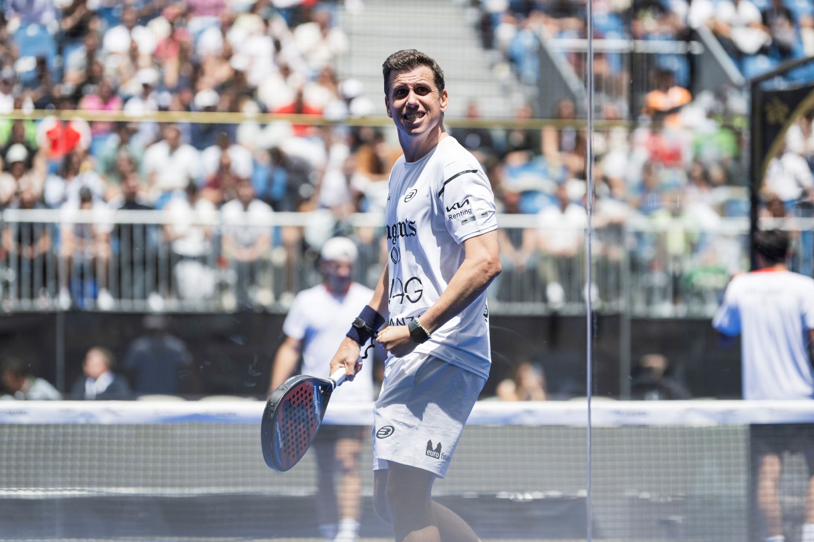 Las mejores fotos de la tercera jornada de pádel en el Estadio de la Cartuja