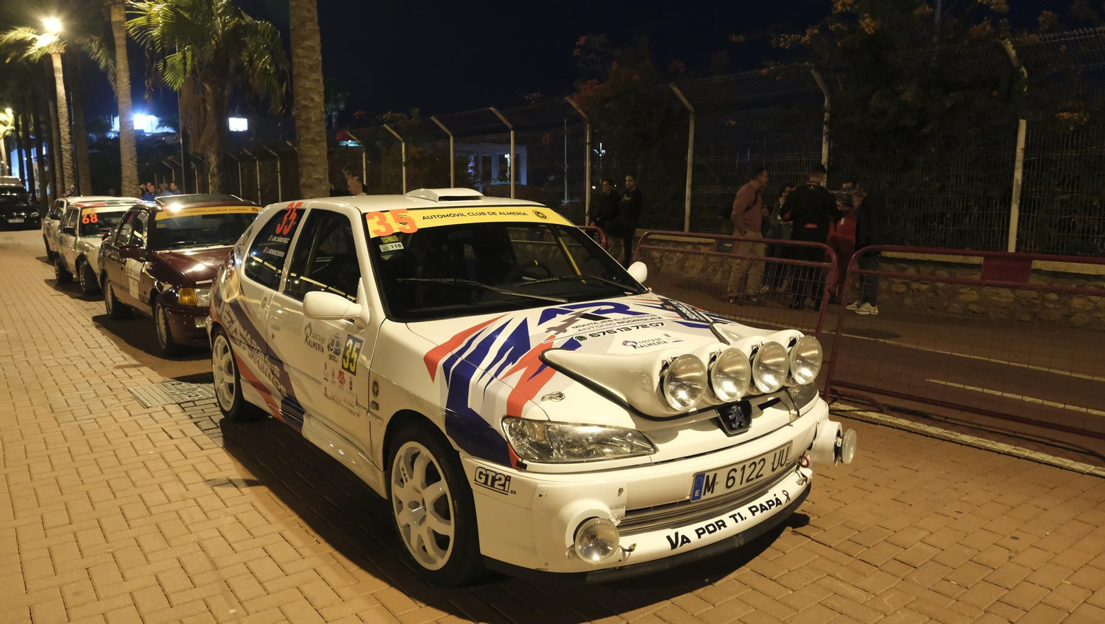 La salida de la 50 edición del Rallye Costa de Almería, en imágenes