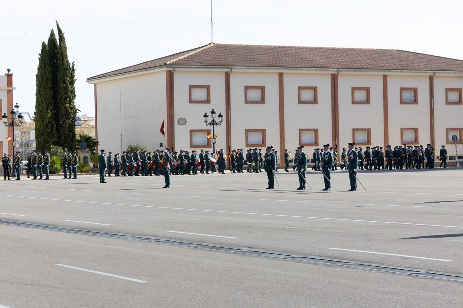 Acto de jura de bandera de la 130ª promoción de guardias civiles de la Academia de Baeza