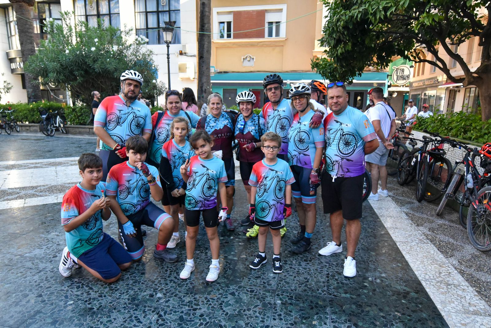 Las fotos del Día de la Bicicleta en La Línea