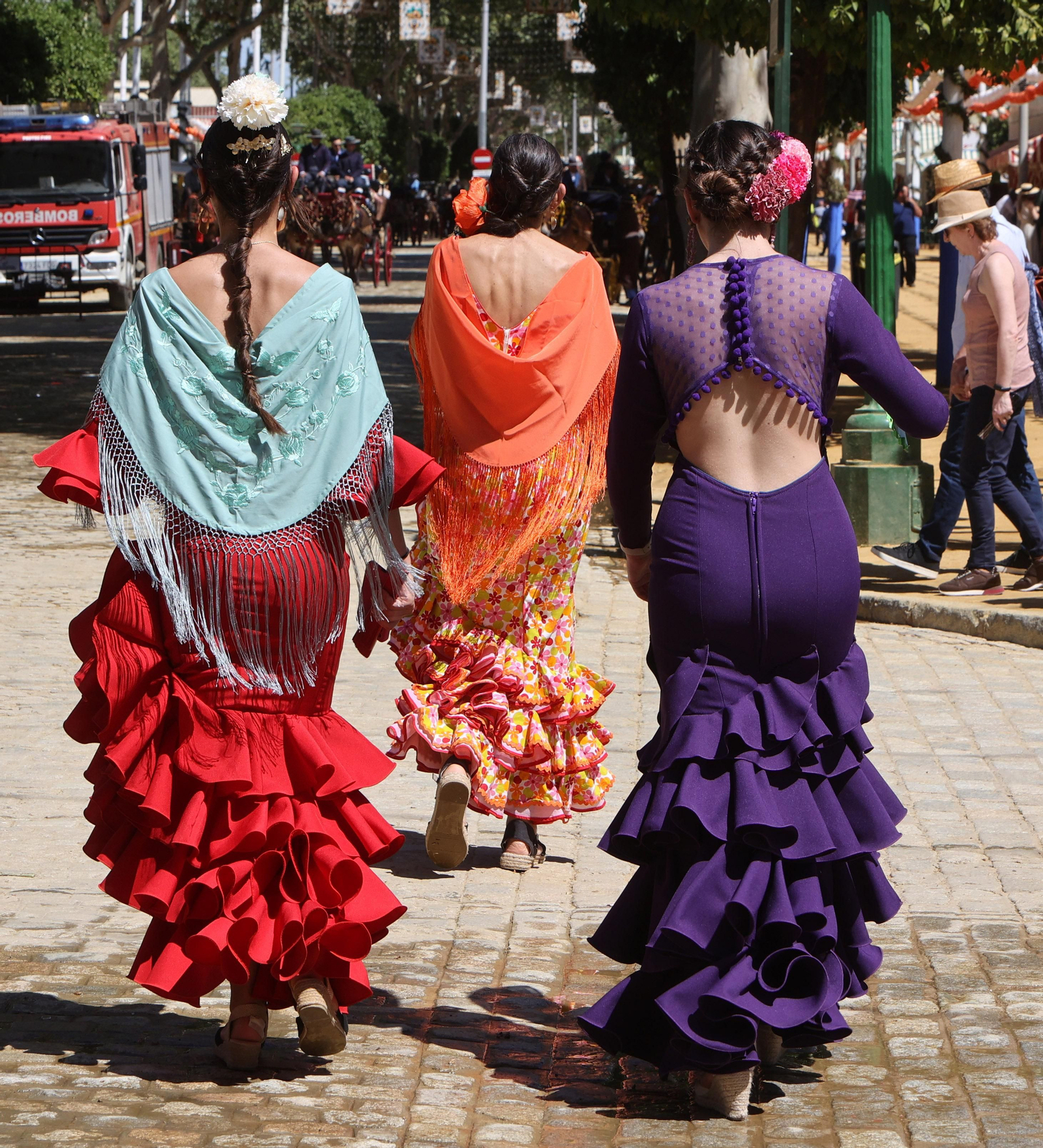 Ambiente el sábado de Feria