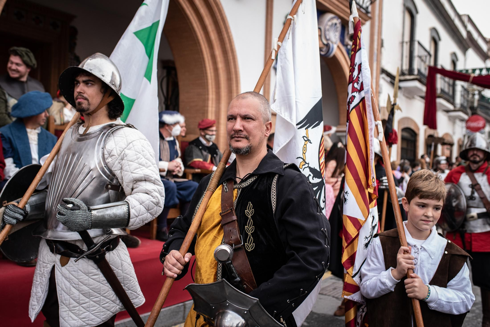 Imágenes del desfile de la Feria del Descubrimiento de Palos de la Frontera