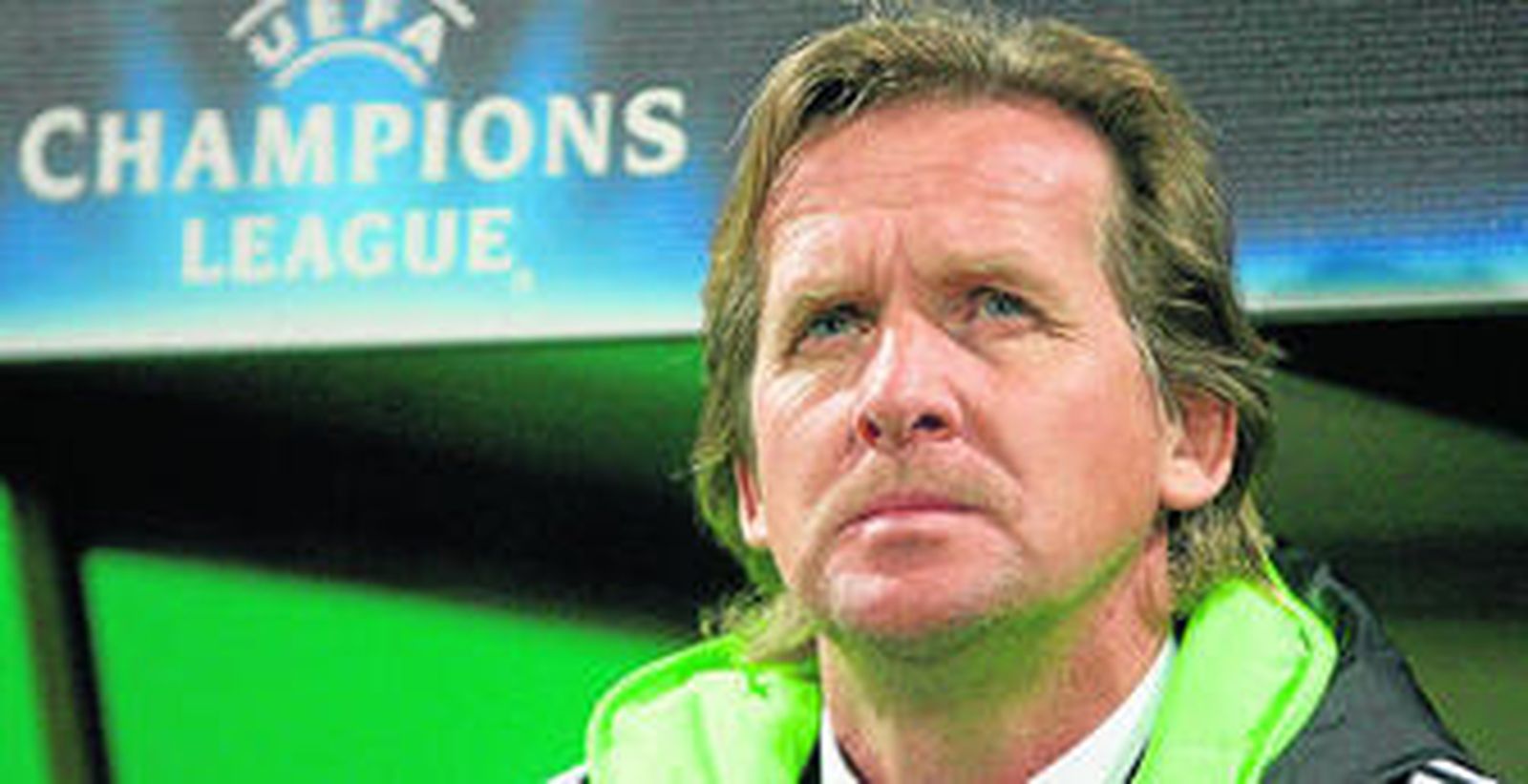 Bernd Schuster, durante su etapa como entrenador del Real Madrid.