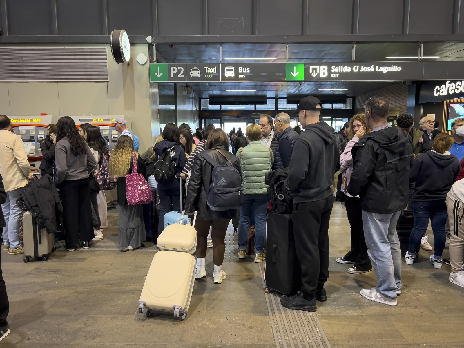 Las fotos de las incidencias en Santa Justa