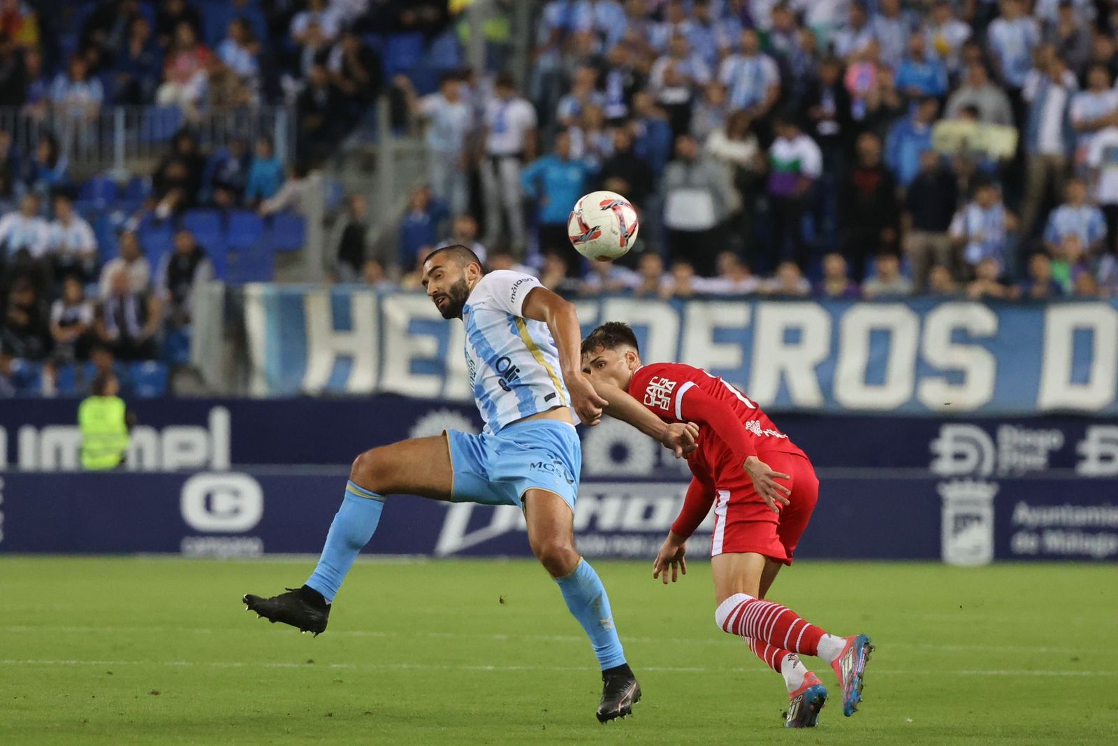 Las fotos del Málaga CF-Cartagena