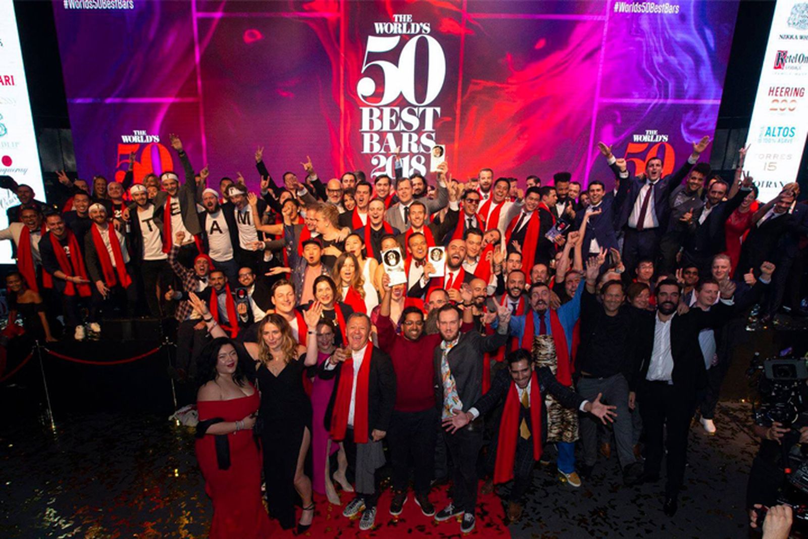 The World's 50 Best Bars convierten a Barcelona en el epicentro de la coctelería mundial.